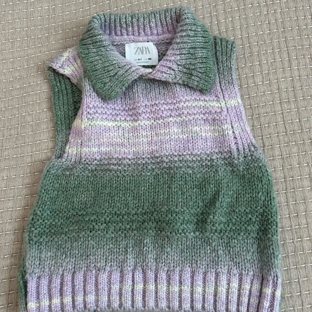 zara knitted top